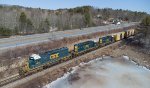CSXT 8873 Leads L070 at Auburn